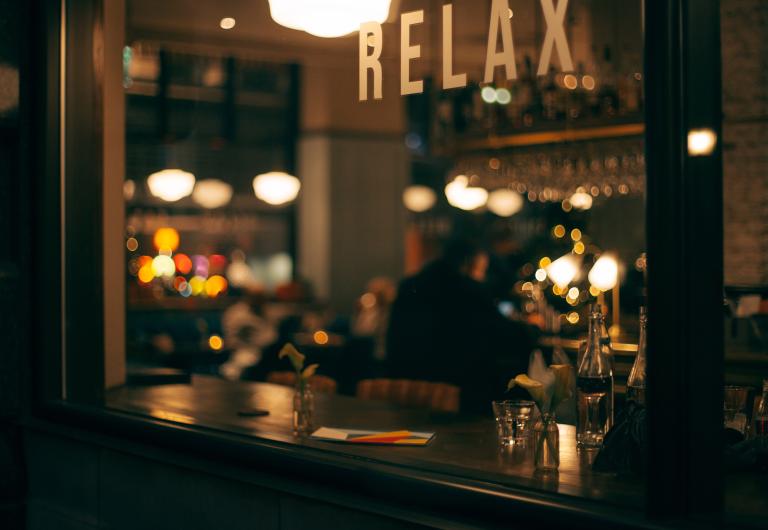 restaurant window